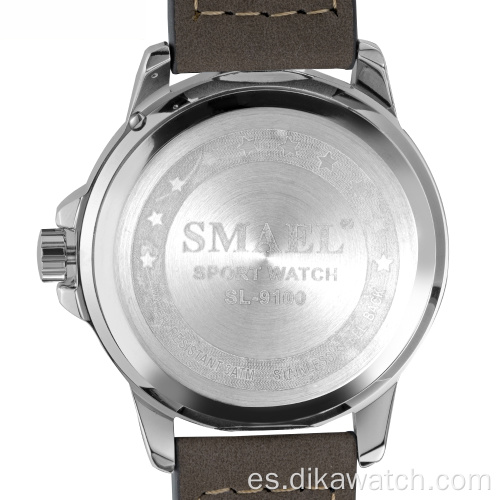 Relojes SMAEL para hombre, reloj de cuarzo de lujo, moda militar